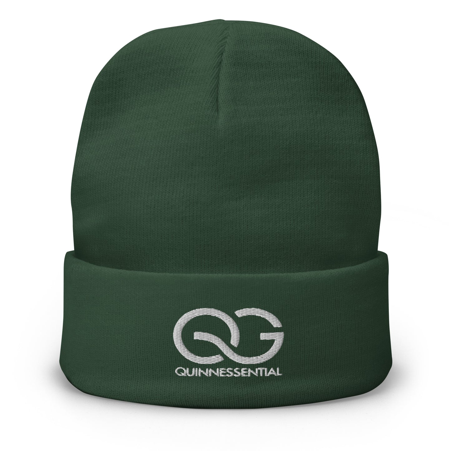 QUINNESSENTIAL Gear Embroidered Beanie