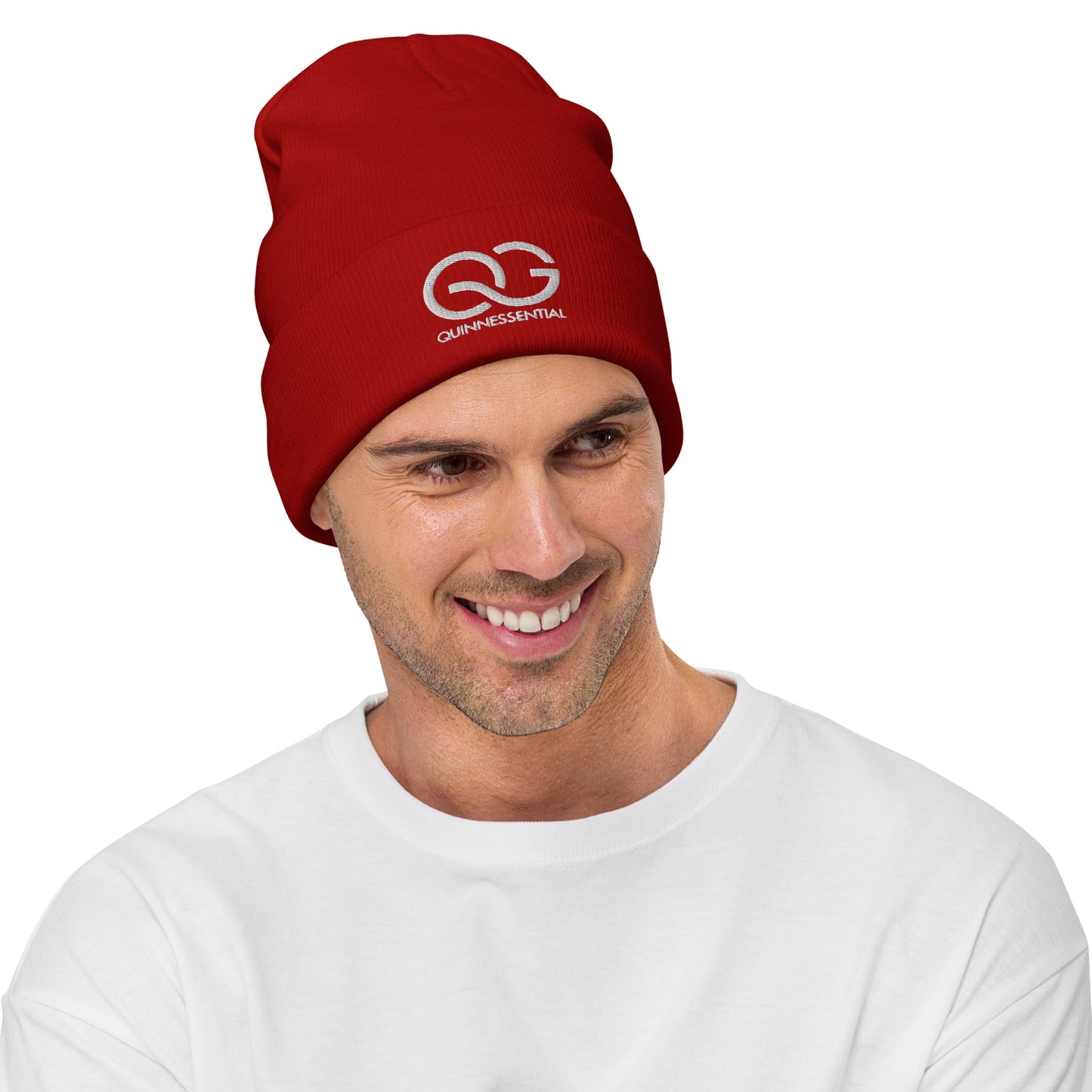 QUINNESSENTIAL Gear Embroidered Beanie