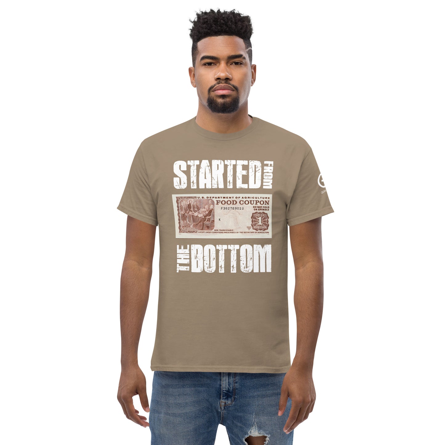 Started From the Bottom Quinnessential GearMen's classic tee