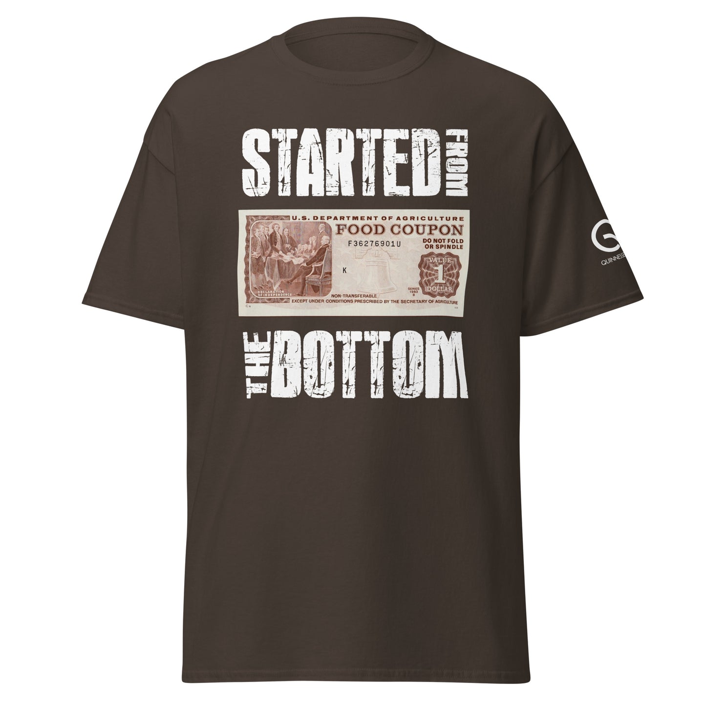 Started From the Bottom Quinnessential GearMen's classic tee