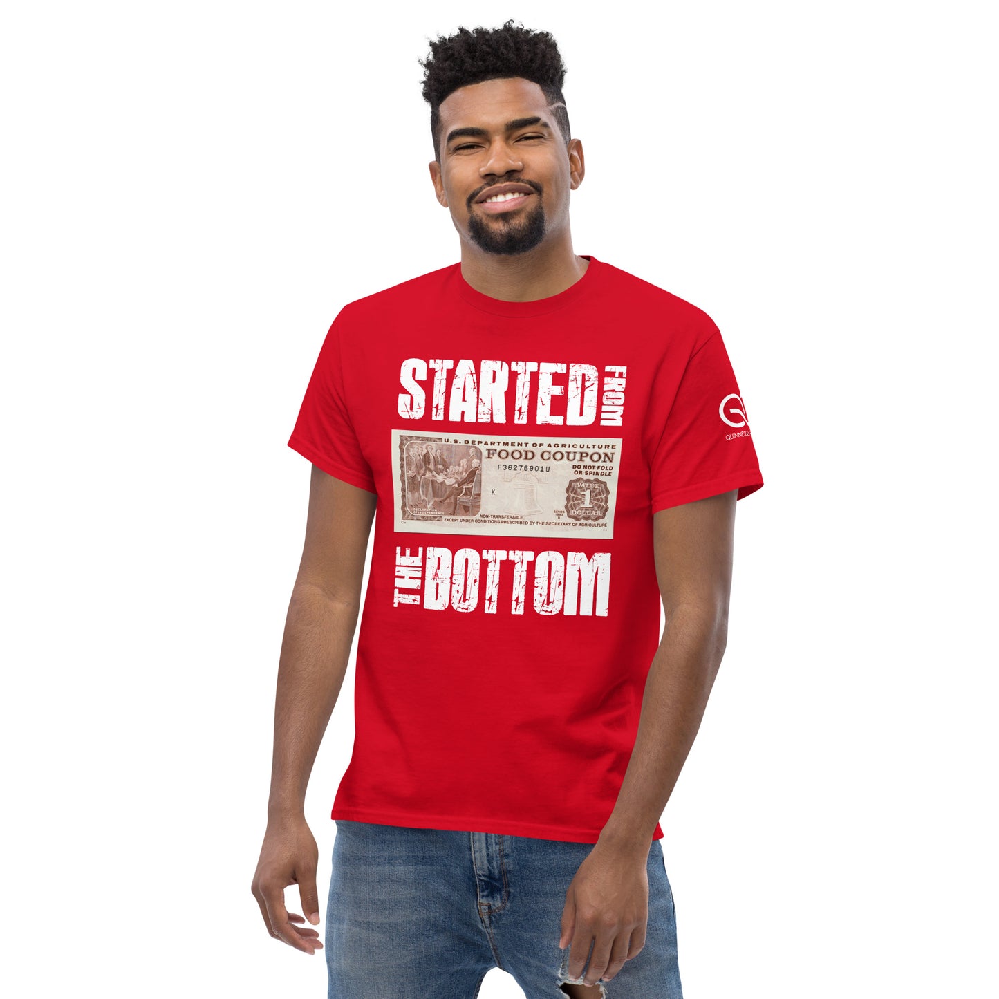 Started From the Bottom Quinnessential GearMen's classic tee