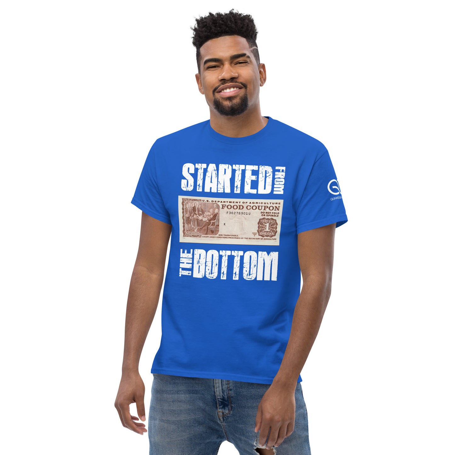 Started From the Bottom Quinnessential GearMen's classic tee