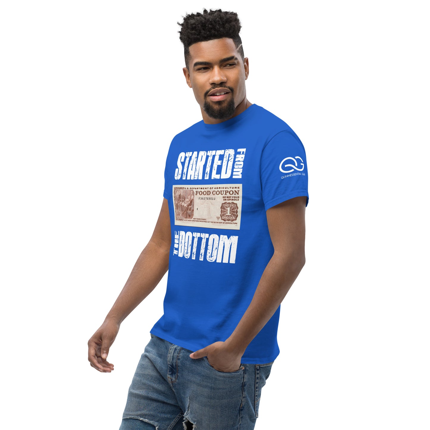 Started From the Bottom Quinnessential GearMen's classic tee