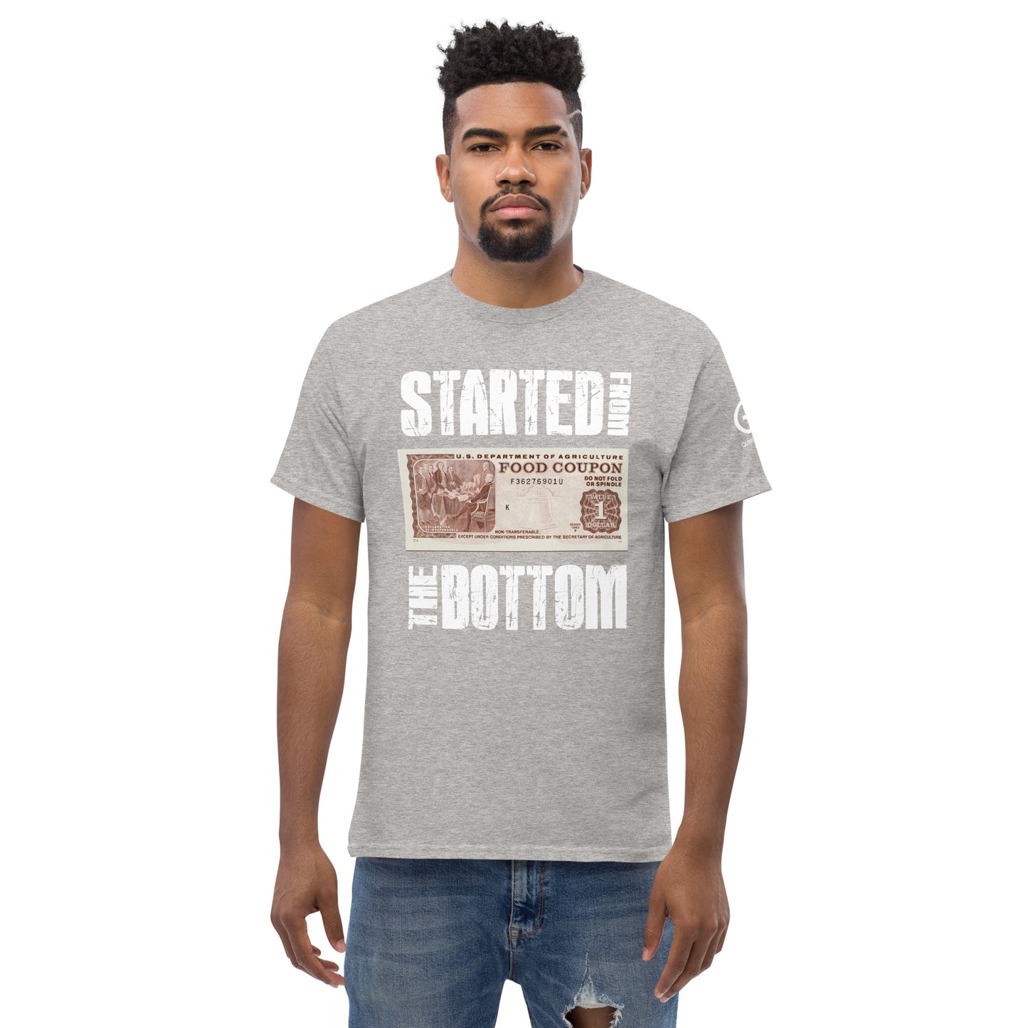 Started From the Bottom Quinnessential GearMen's classic tee