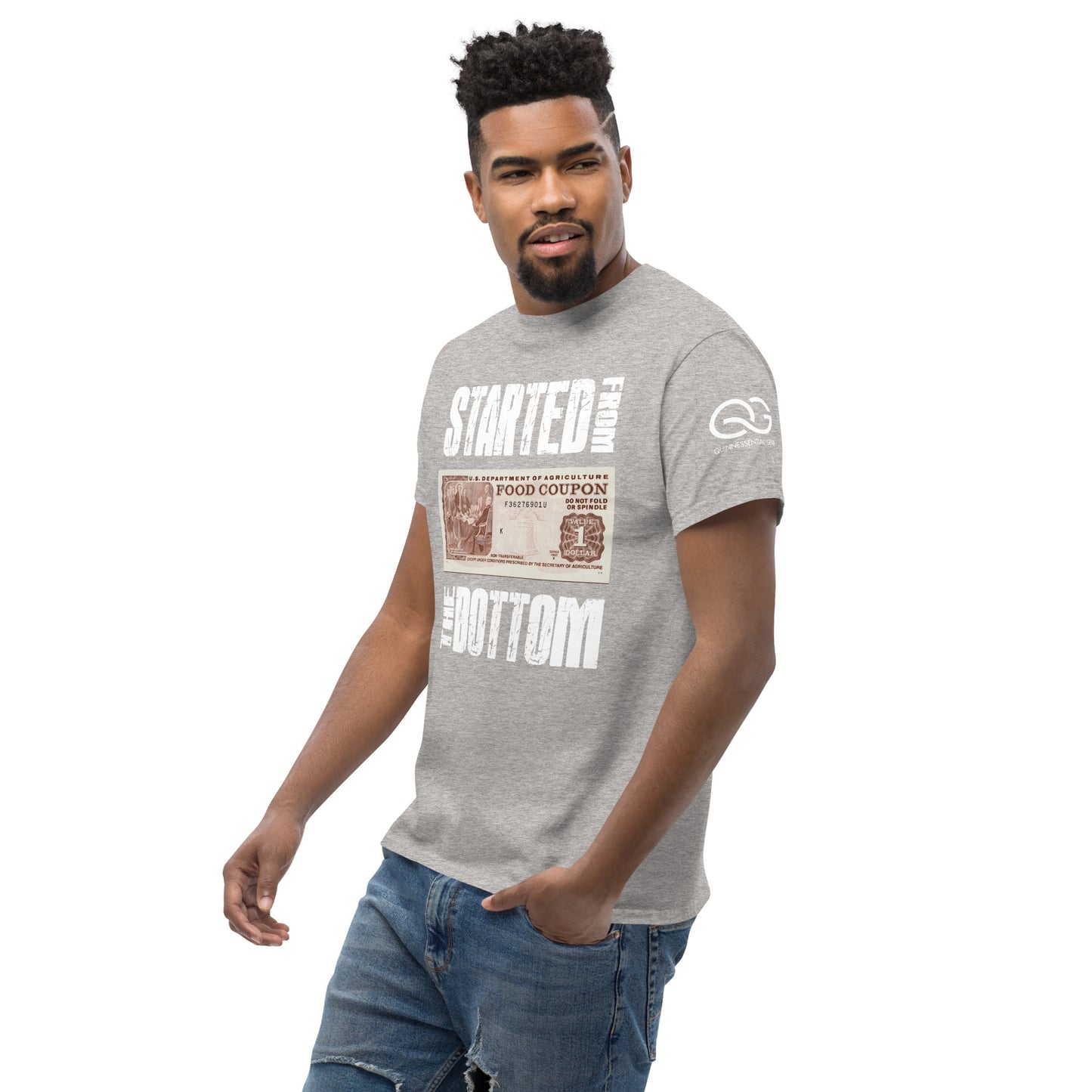 Started From the Bottom Quinnessential GearMen's classic tee
