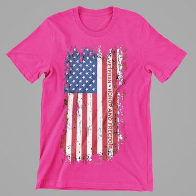 American Flag distressed