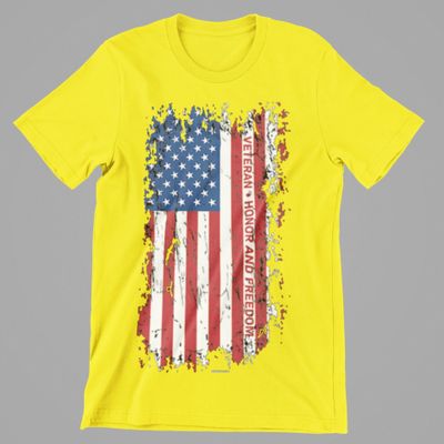 American Flag distressed