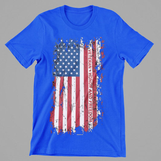 American Flag distressed