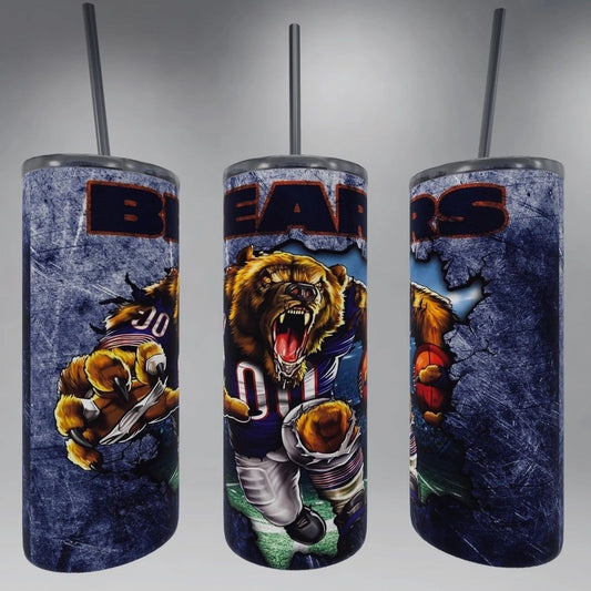 Chicago Bears Logo Tumbler