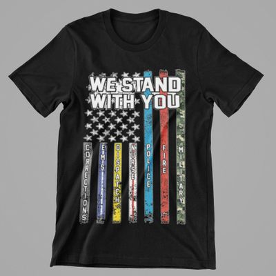 We Stand With You Flag