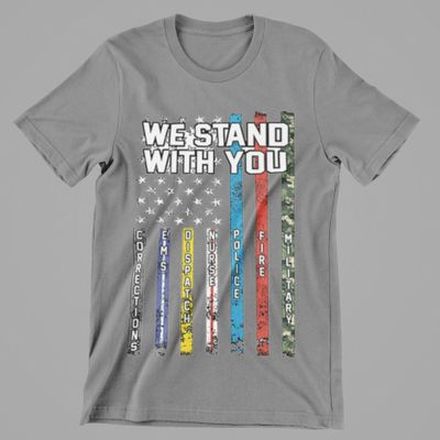 We Stand With You Flag