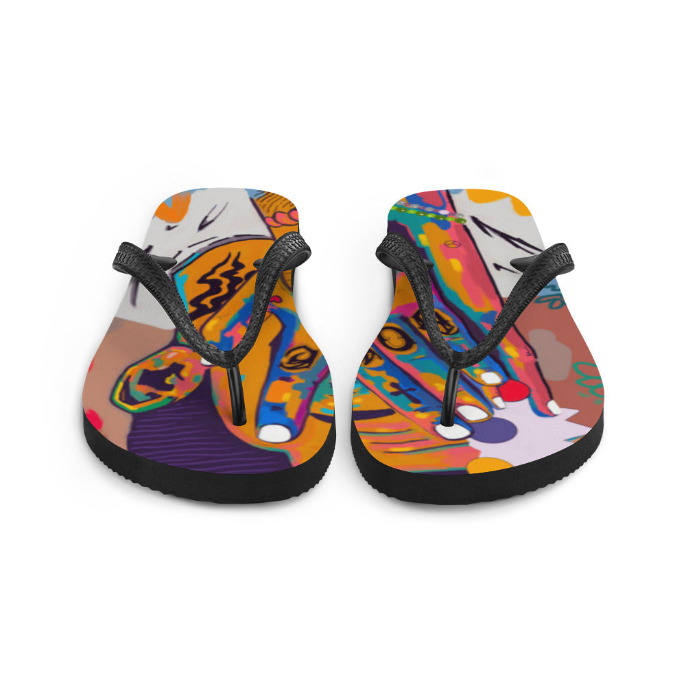 Quinnessential Gear Flip-Flops