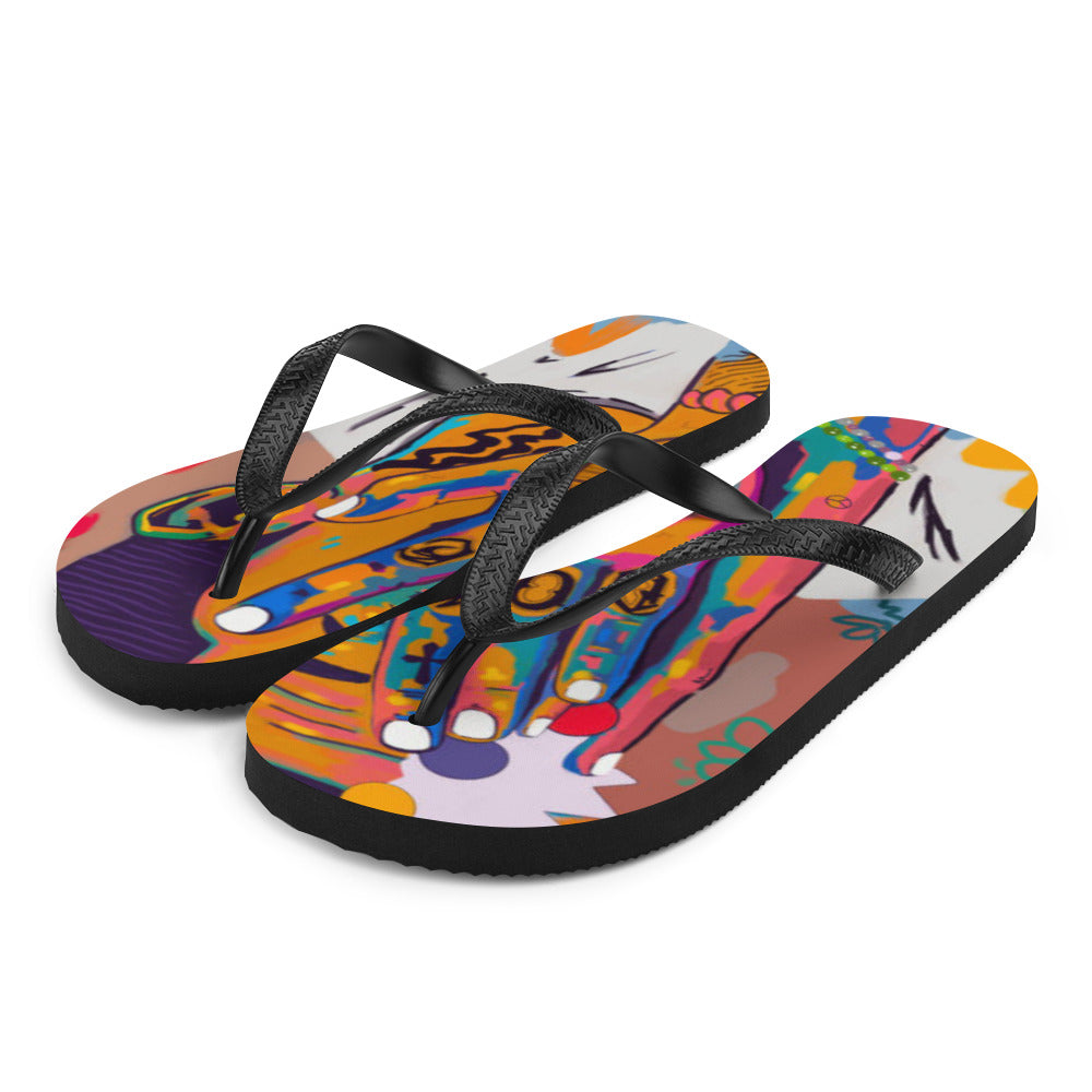 Quinnessential Gear Flip-Flops