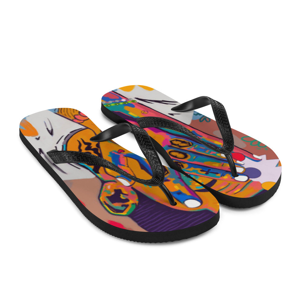 Quinnessential Gear Flip-Flops