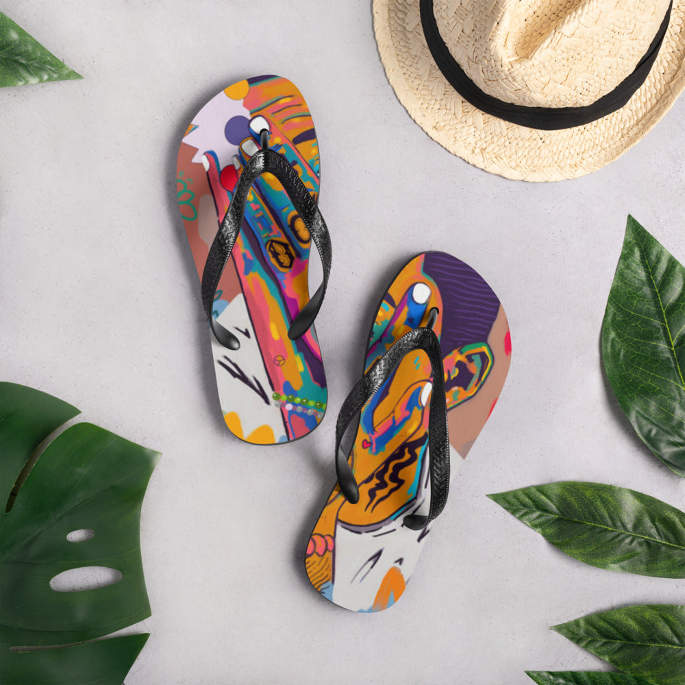 Quinnessential Gear Flip-Flops