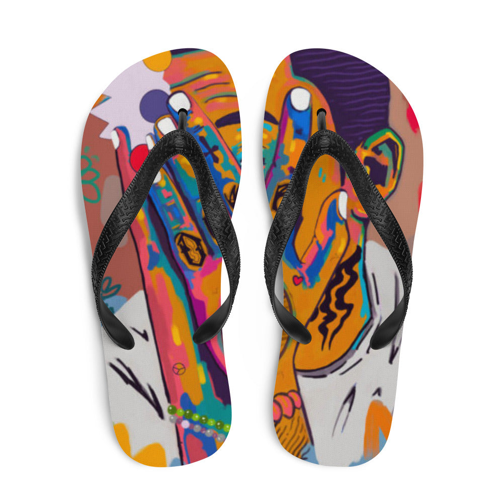 Quinnessential Gear Flip-Flops