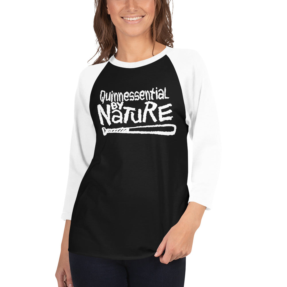 QUINNESSENTIAL By Nature Gear 3/4 sleeve raglan shirt