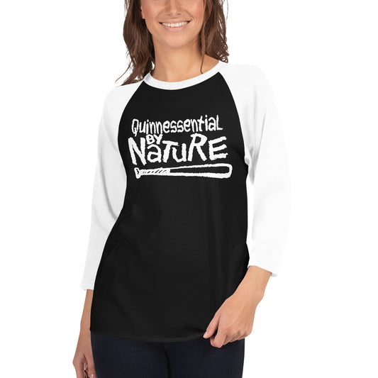 QUINNESSENTIAL By Nature Gear 3/4 sleeve raglan shirt