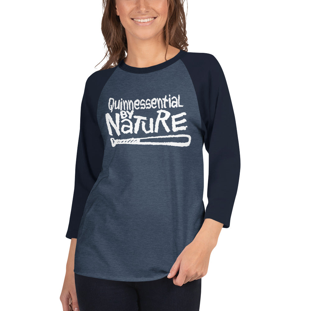 QUINNESSENTIAL By Nature Gear 3/4 sleeve raglan shirt