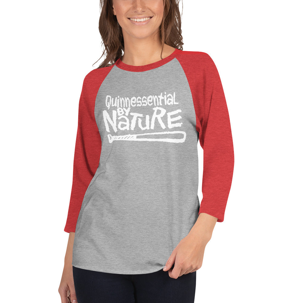 QUINNESSENTIAL By Nature Gear 3/4 sleeve raglan shirt