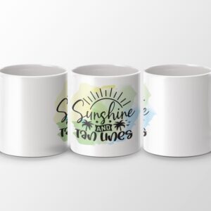 Tropical Sunshine & Tan Lines Coffee Mug