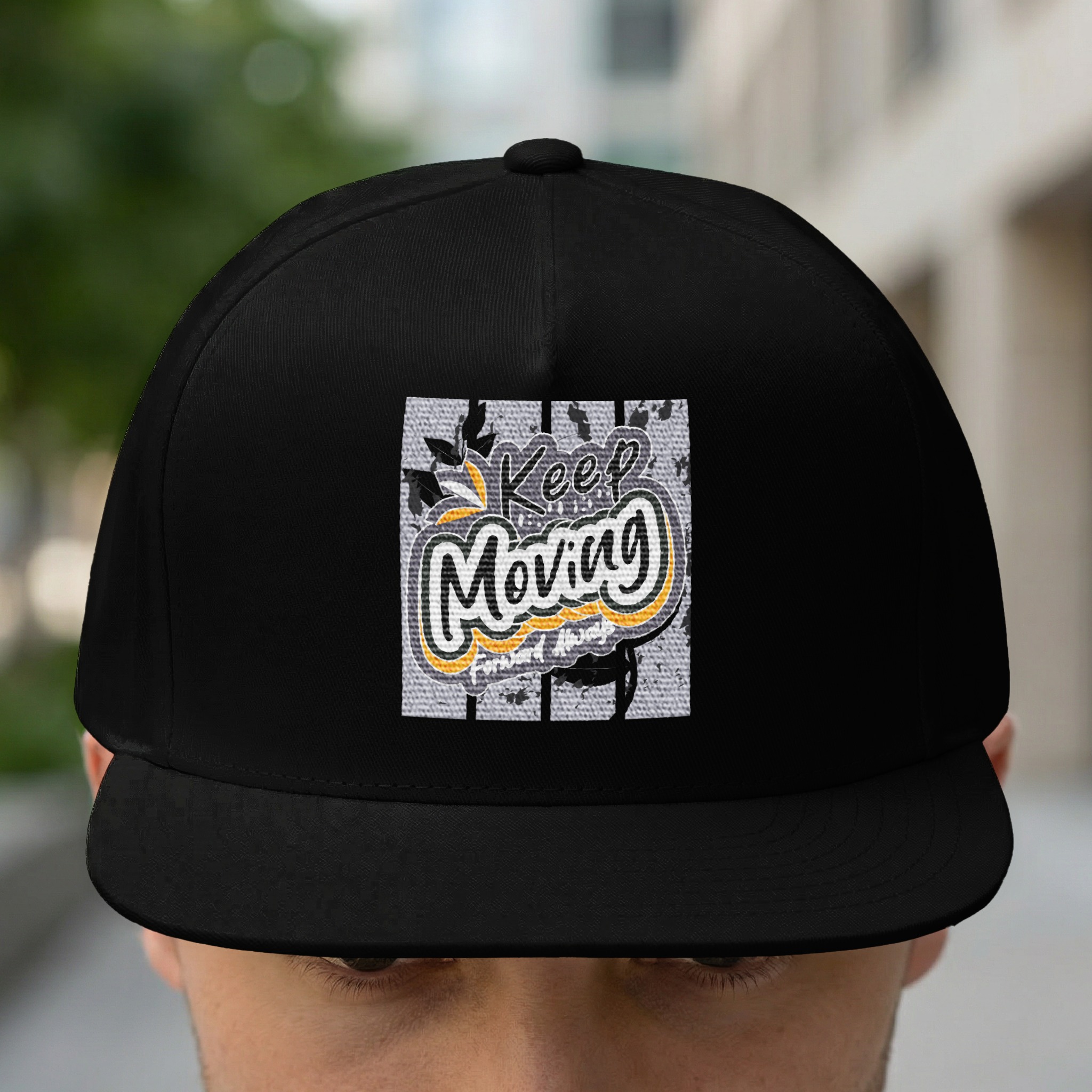 Keep Moving Forward Always Motivational Hat - Image 2