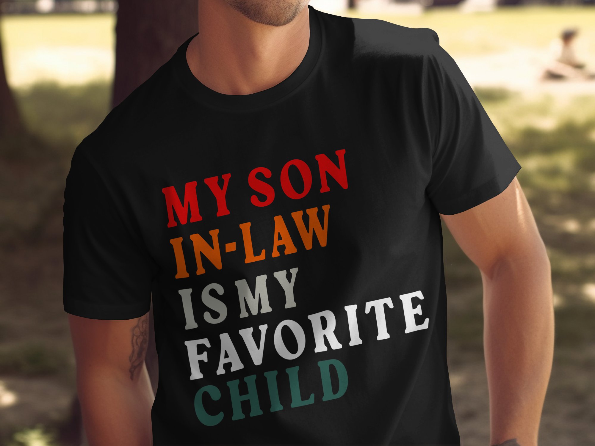 My Son In Law is My Child TShirt Digital, Gift For Parents In Law, Loving Parents, Family Print, Anniversary Gift, Birthday Gift - Image 2