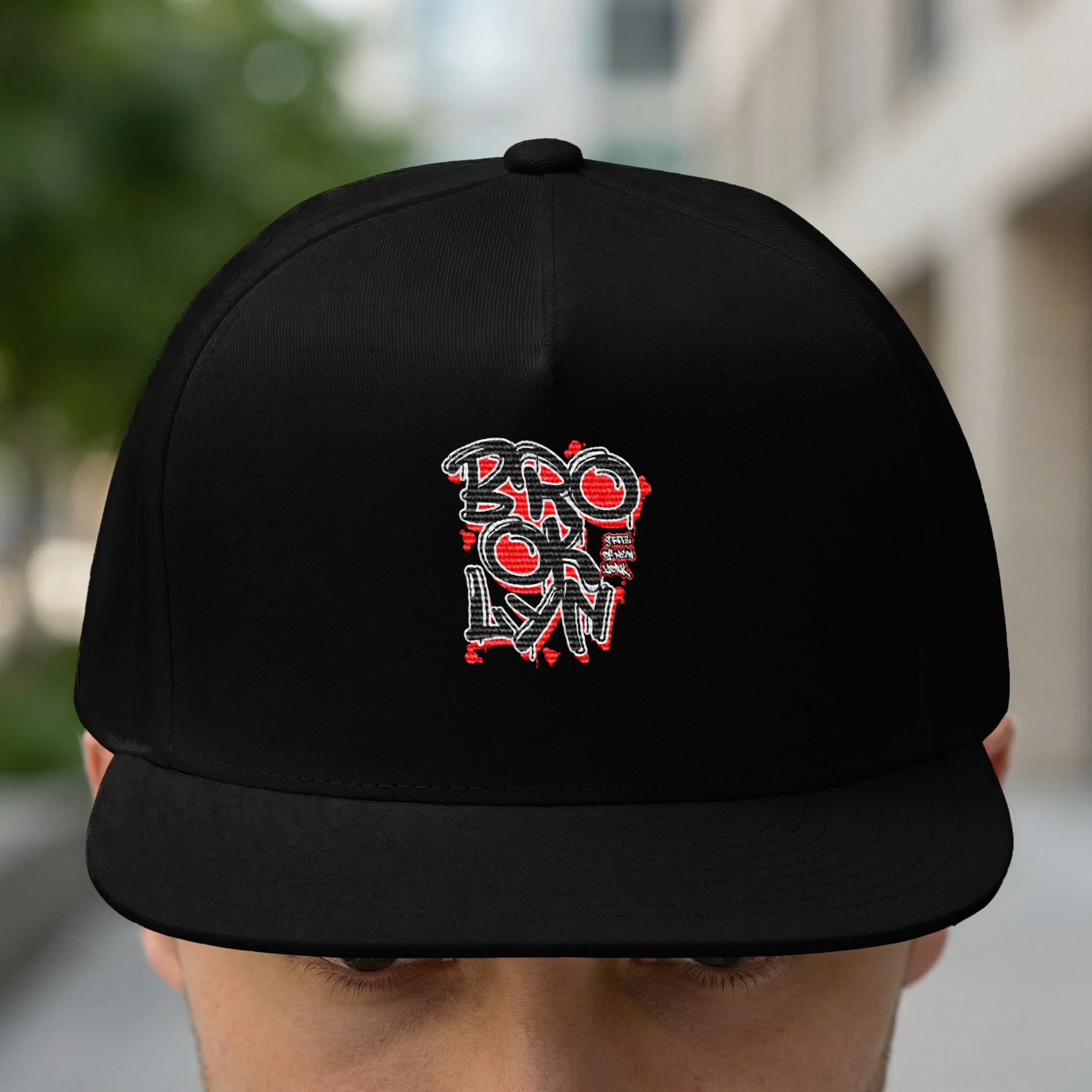 Brooklyn Graffiti Art Hat - State of New York - Image 3