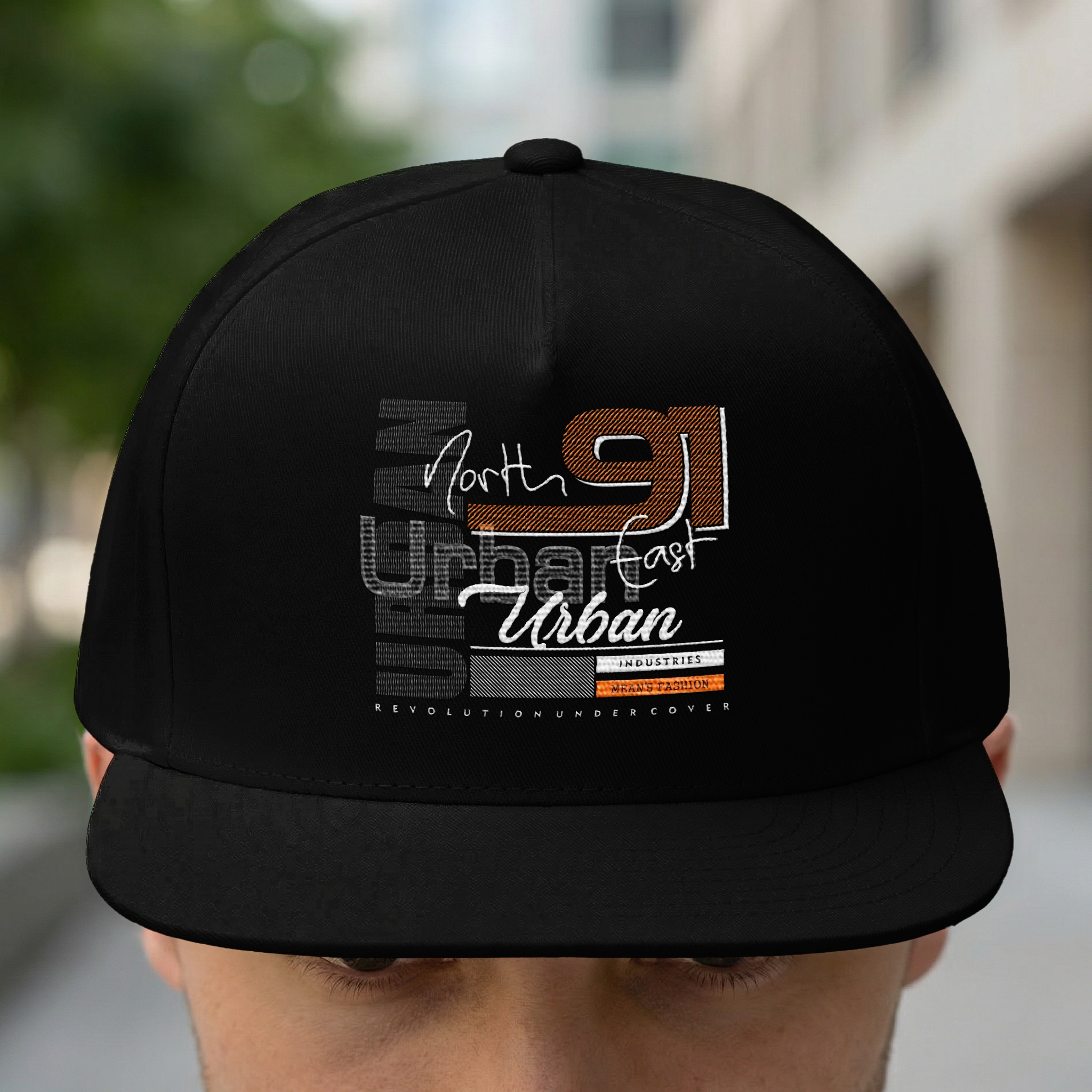 Urban Graphic Streetwear Hat - Modern Design - Image 2