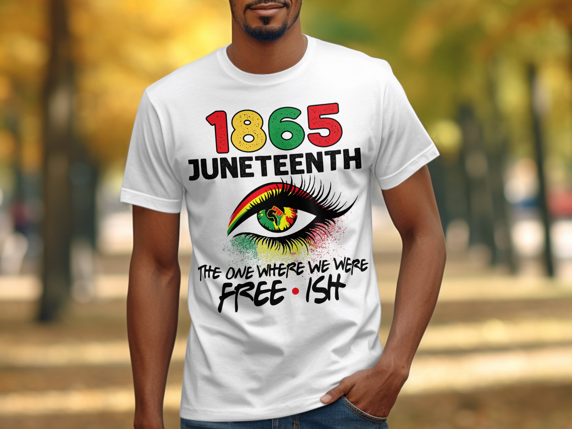 Juneteenth T-Shirt, 1865 Eye, Black History Month T-Shirt, Freedom Day T-Shirt, Juneteenth Celebration T-Shirt, Gift for Activist T-Shirt - Image 3