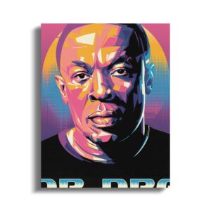 Vibrant Dr. Dre The Chronic Digital Download Art Print