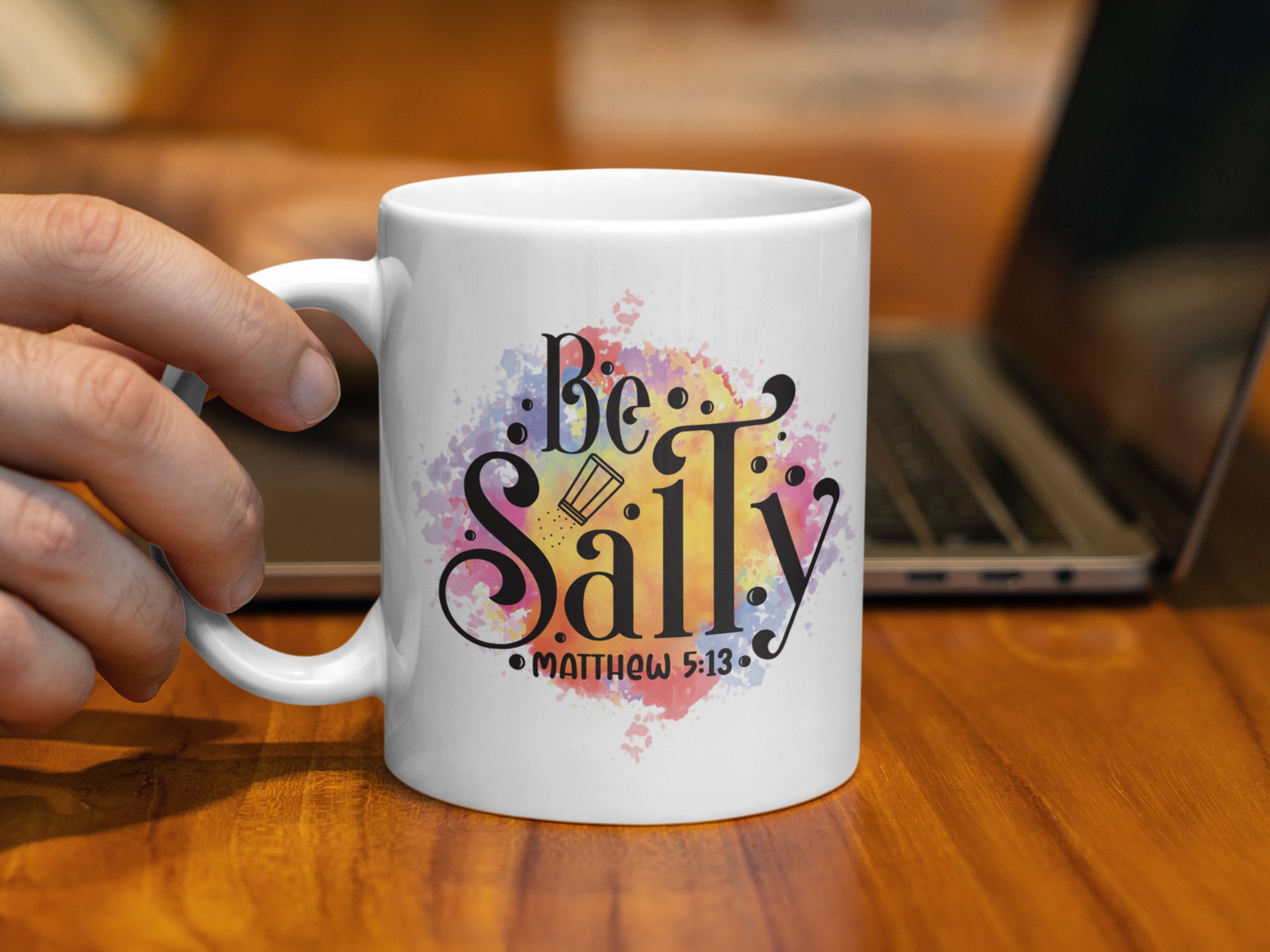 Be Salty Matthew 5:13 Inspirational Christian Mug - Image 5