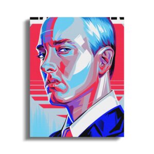 Eminem Slim Shady Pop Art Poster Digital Download JPEG