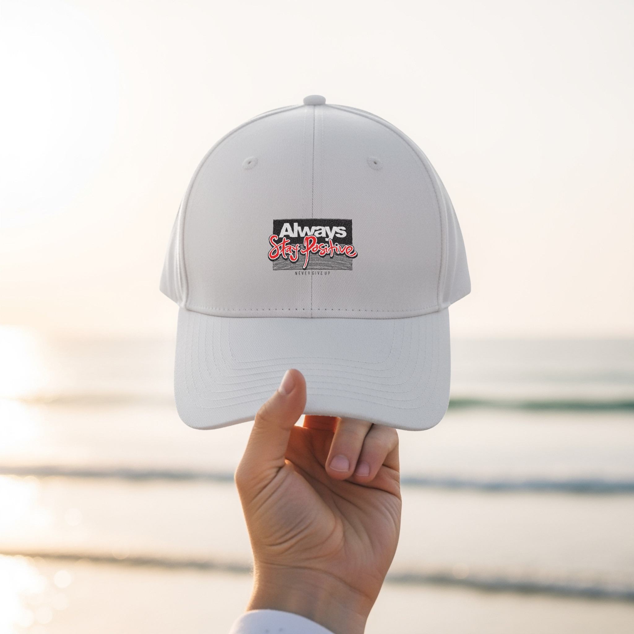 Always Stay Positive Hat - Inspirational Streetwear Design - Image 4