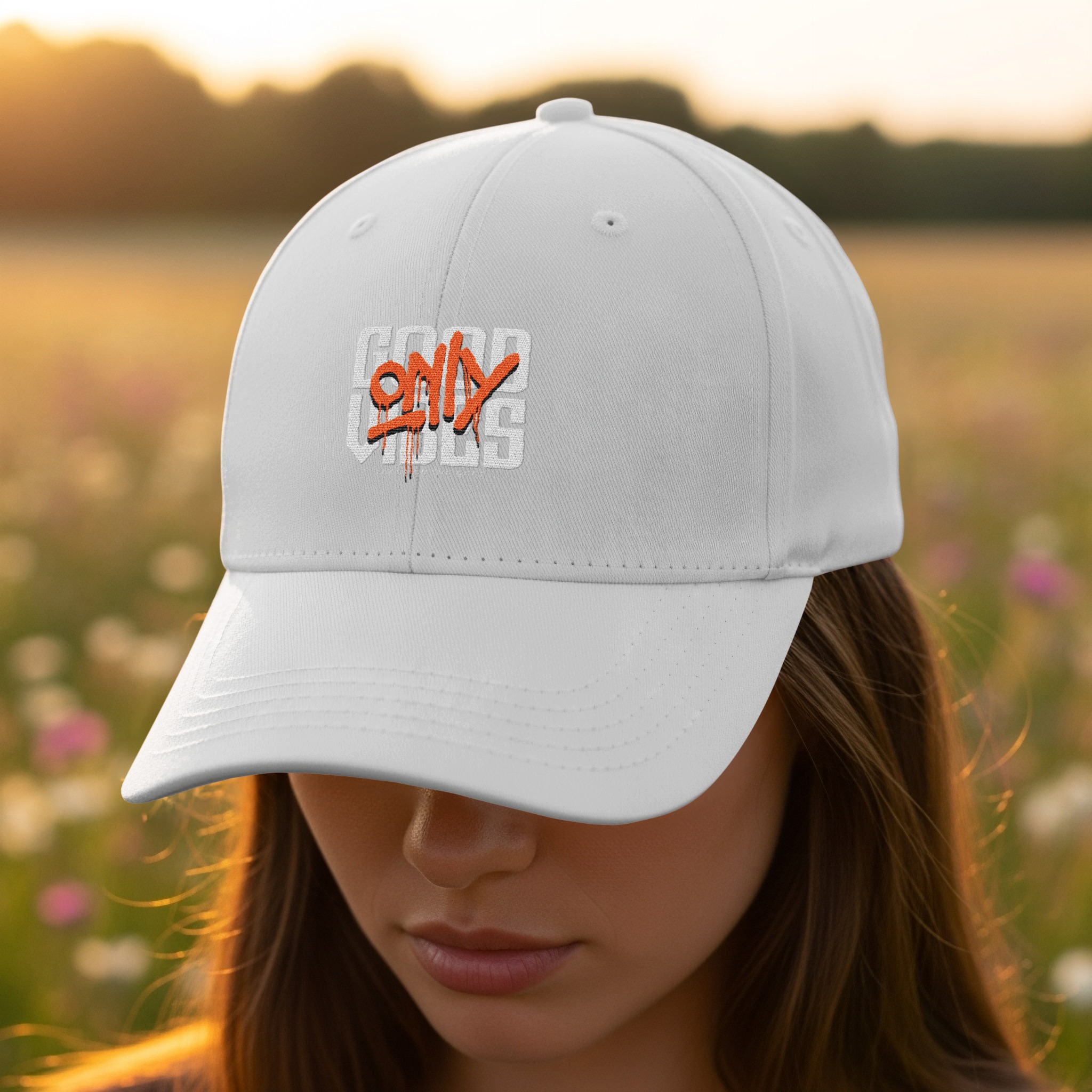 Good Vibes Only Graffiti Hat | Focus On The Good - Image 2
