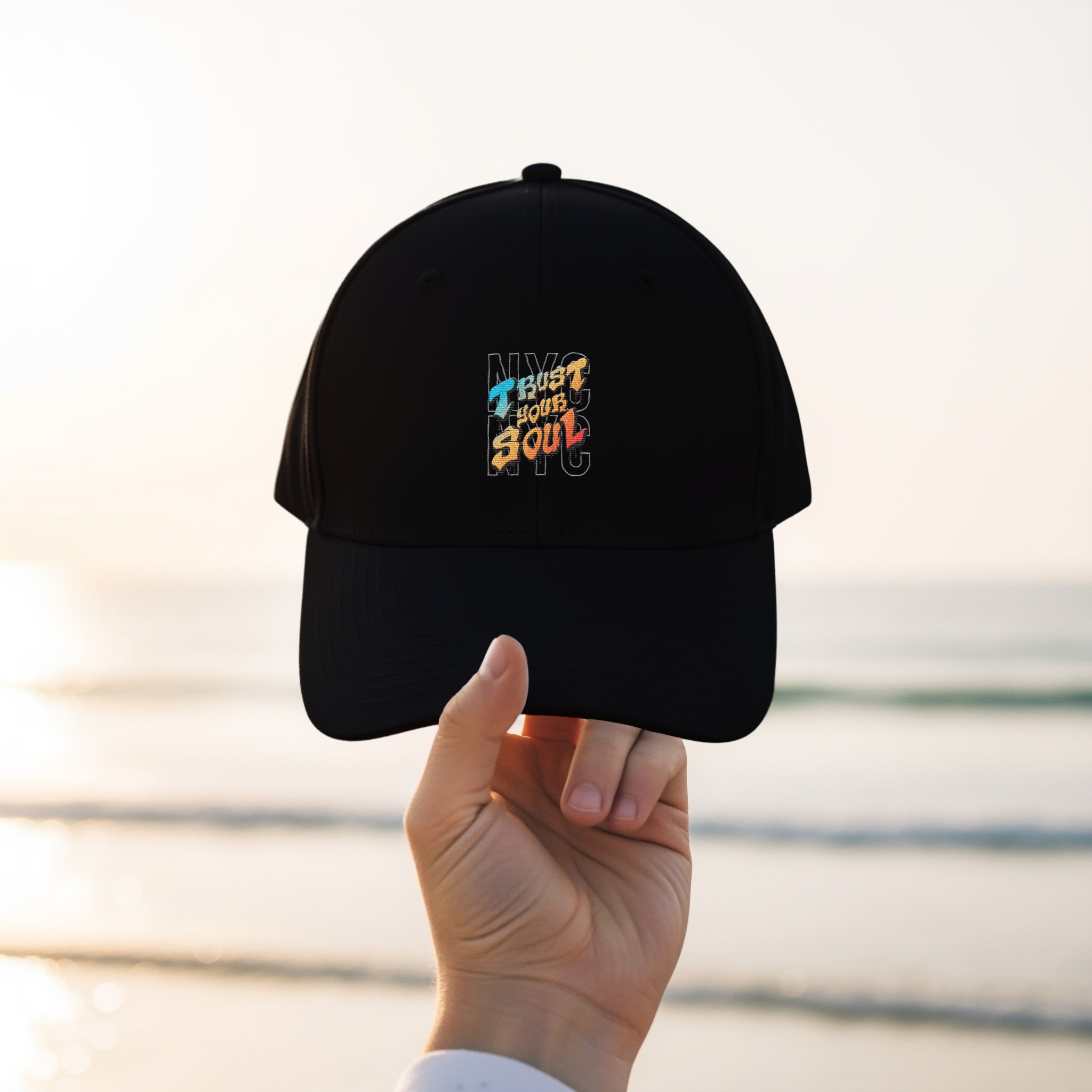 NYC Trust Your Soul Graffiti Hat - Image 4