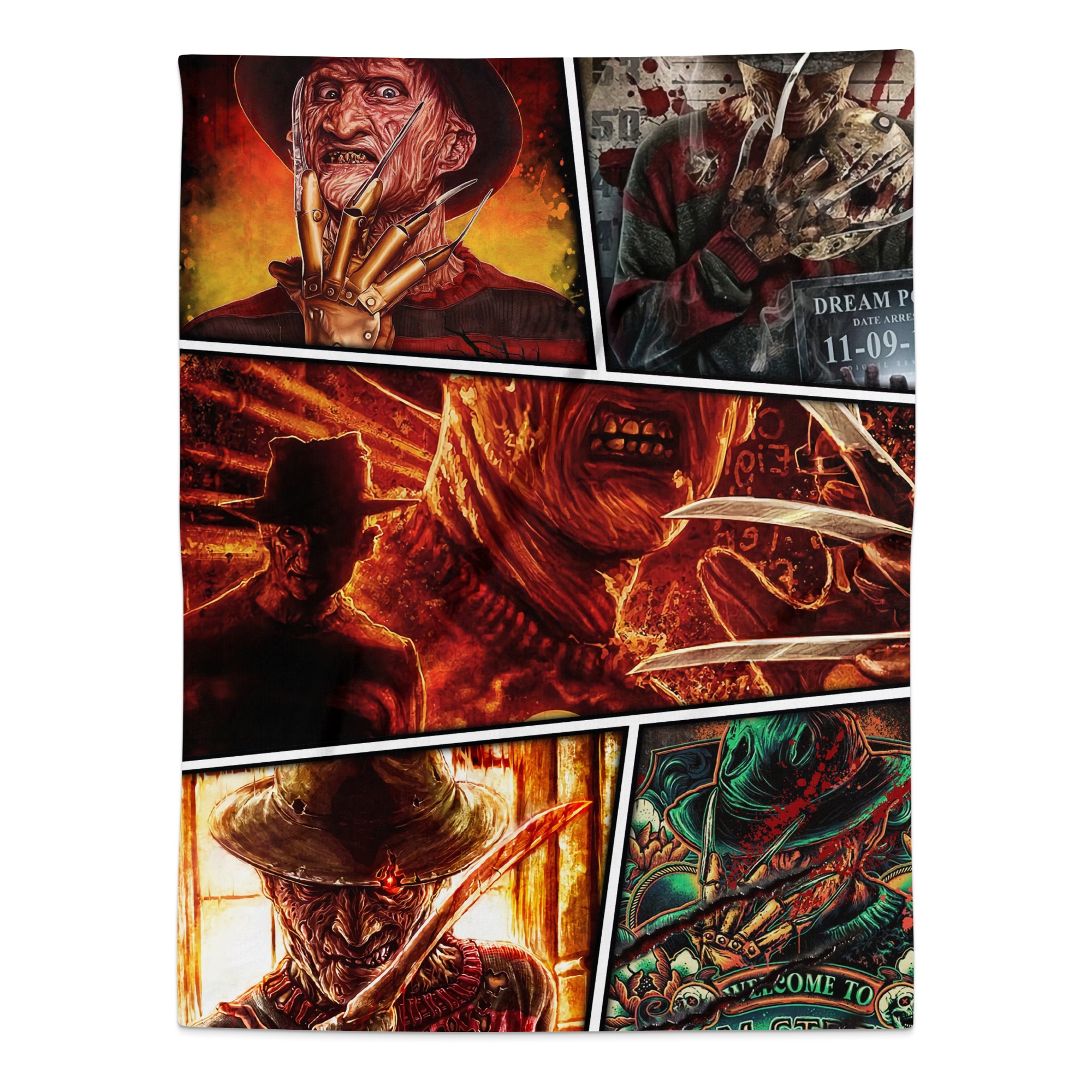 Freddy Krueger A Nightmare on Elm Street Blanket - Image 4