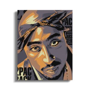 2Pac Back Special Tribute Digital Download PNG or JPEG