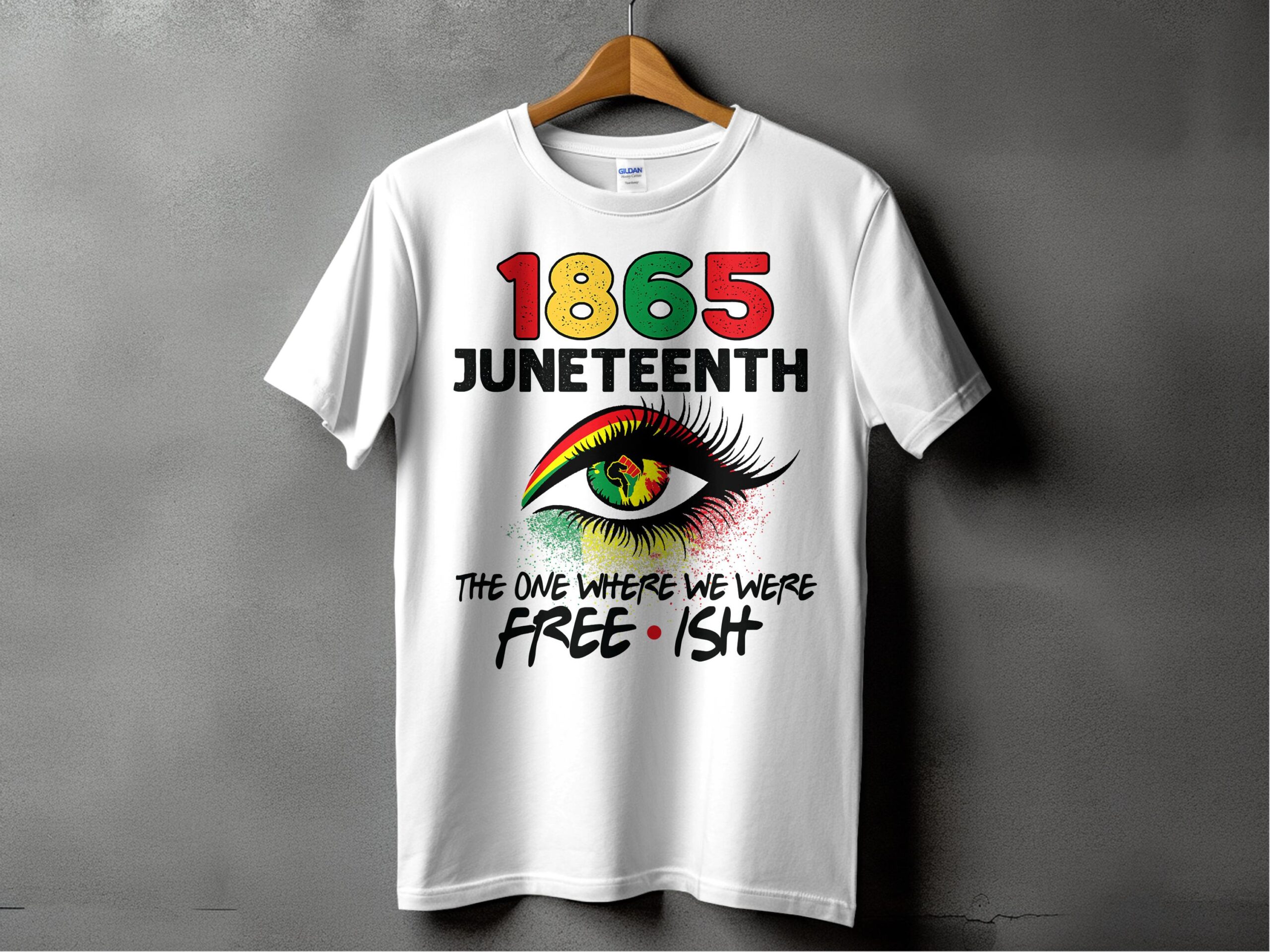 Juneteenth T-Shirt, 1865 Eye, Black History Month T-Shirt, Freedom Day T-Shirt, Juneteenth Celebration T-Shirt, Gift for Activist T-Shirt