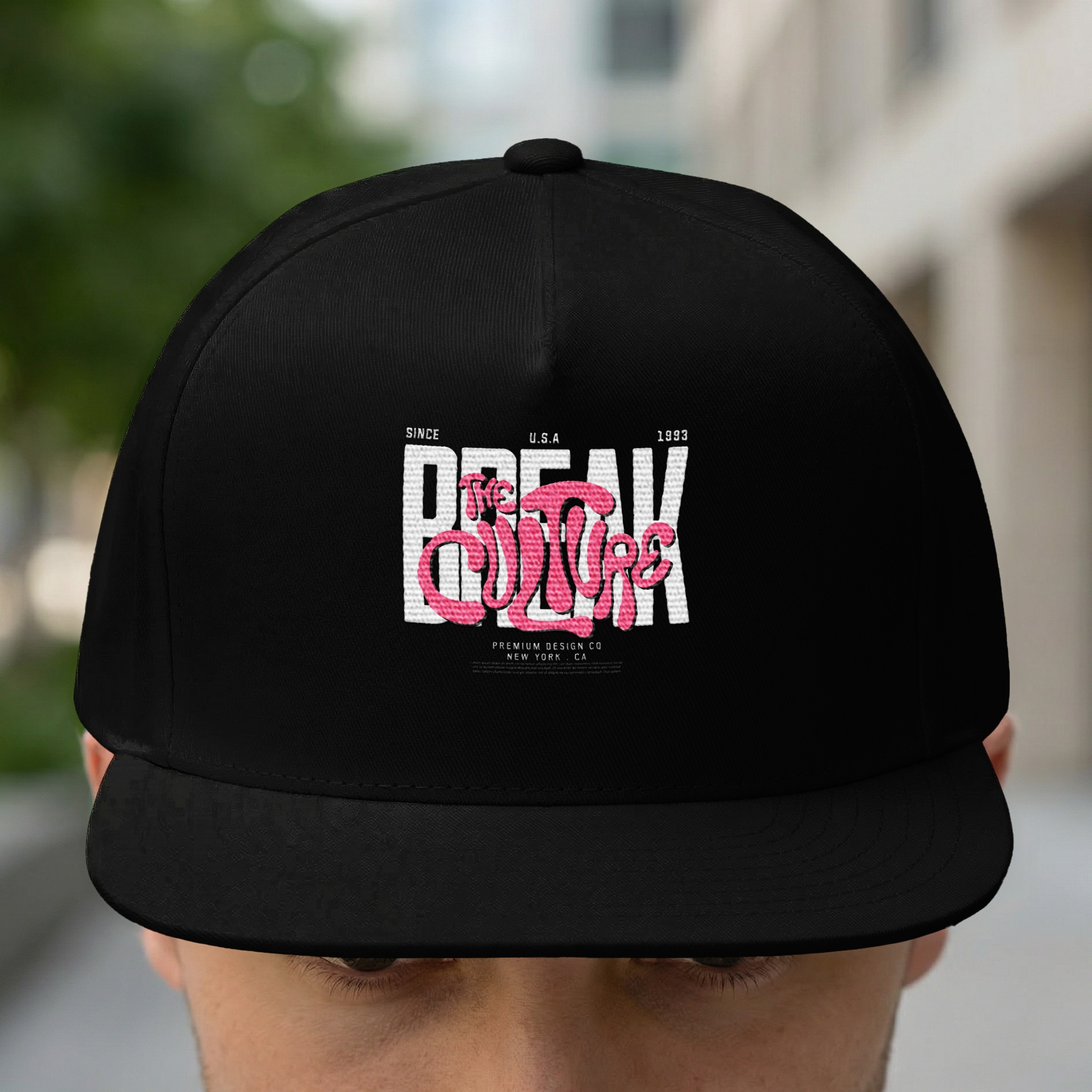 Break The Culture Hat: Bold Retro Urban Design - Image 3