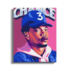 Chance The Rapper Poster Digital Download PNG or JPEG