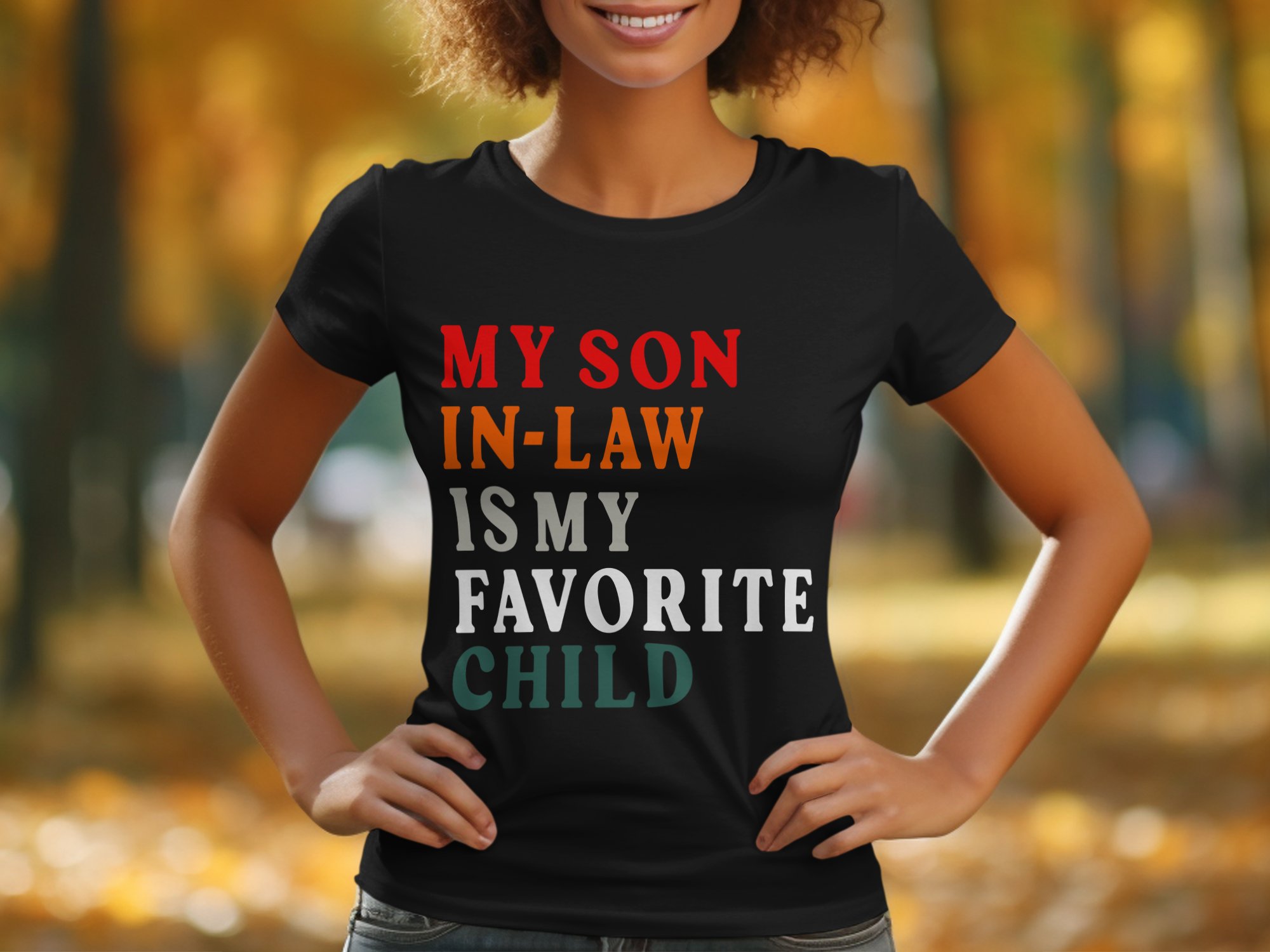 My Son In Law is My Child TShirt Digital, Gift For Parents In Law, Loving Parents, Family Print, Anniversary Gift, Birthday Gift - Image 3