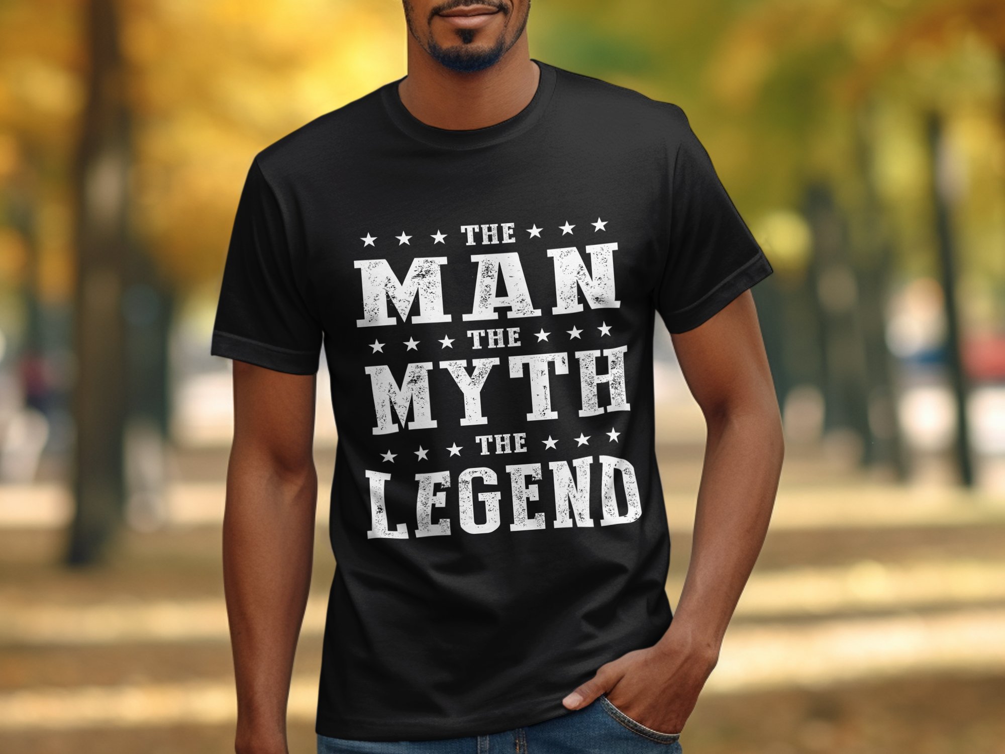 The Man The Myth The Legend T Shirt, Digital Printable, Dad Gift, Father's Day Gift, Funny Shirt, Man Gift, Legend Shirt - Image 3