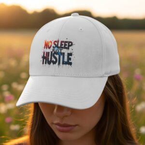 No Sleep Just Hustle Galaxy Hat