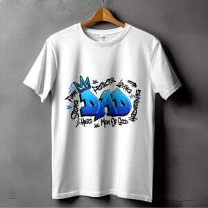 Super Dad T-Shirts, Digital, Hero Protector, Loving, Funny, Hardworking, Best Dad, Father's Day, Gift for Dad, Cool Dad Art, Father Figure
