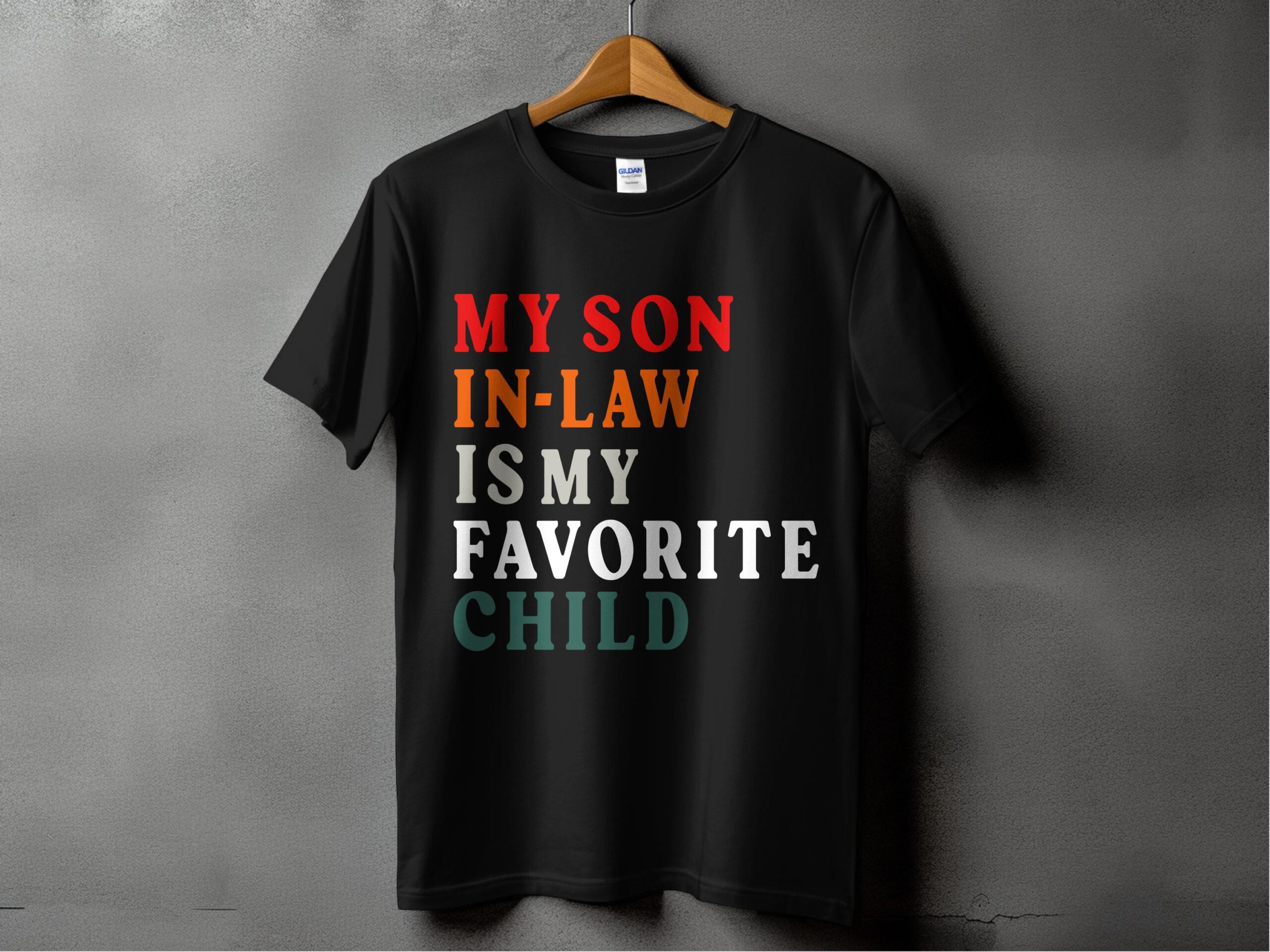 My Son In Law is My Child TShirt Digital, Gift For Parents In Law, Loving Parents, Family Print, Anniversary Gift, Birthday Gift