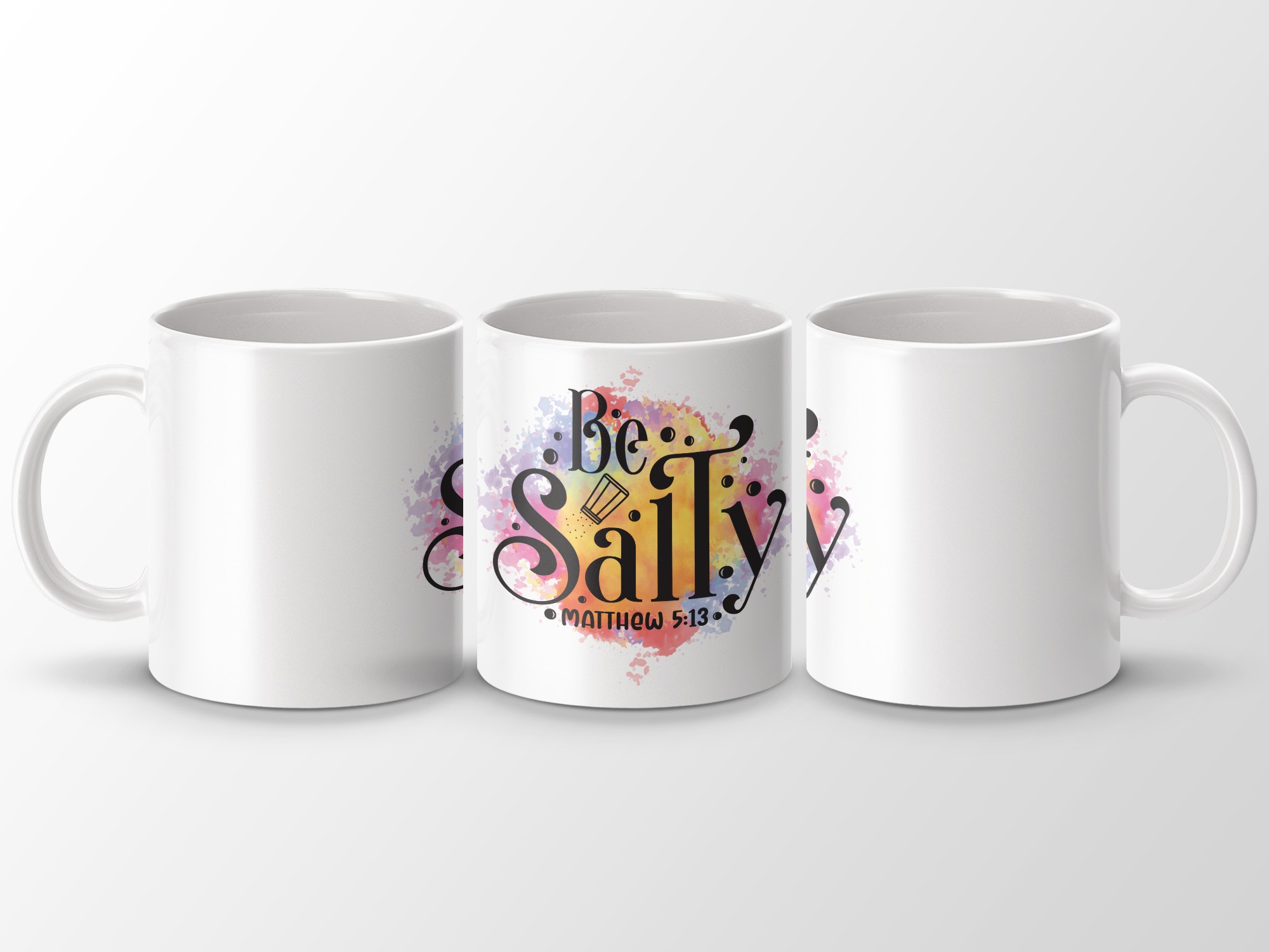 Be Salty Matthew 5:13 Inspirational Christian Mug
