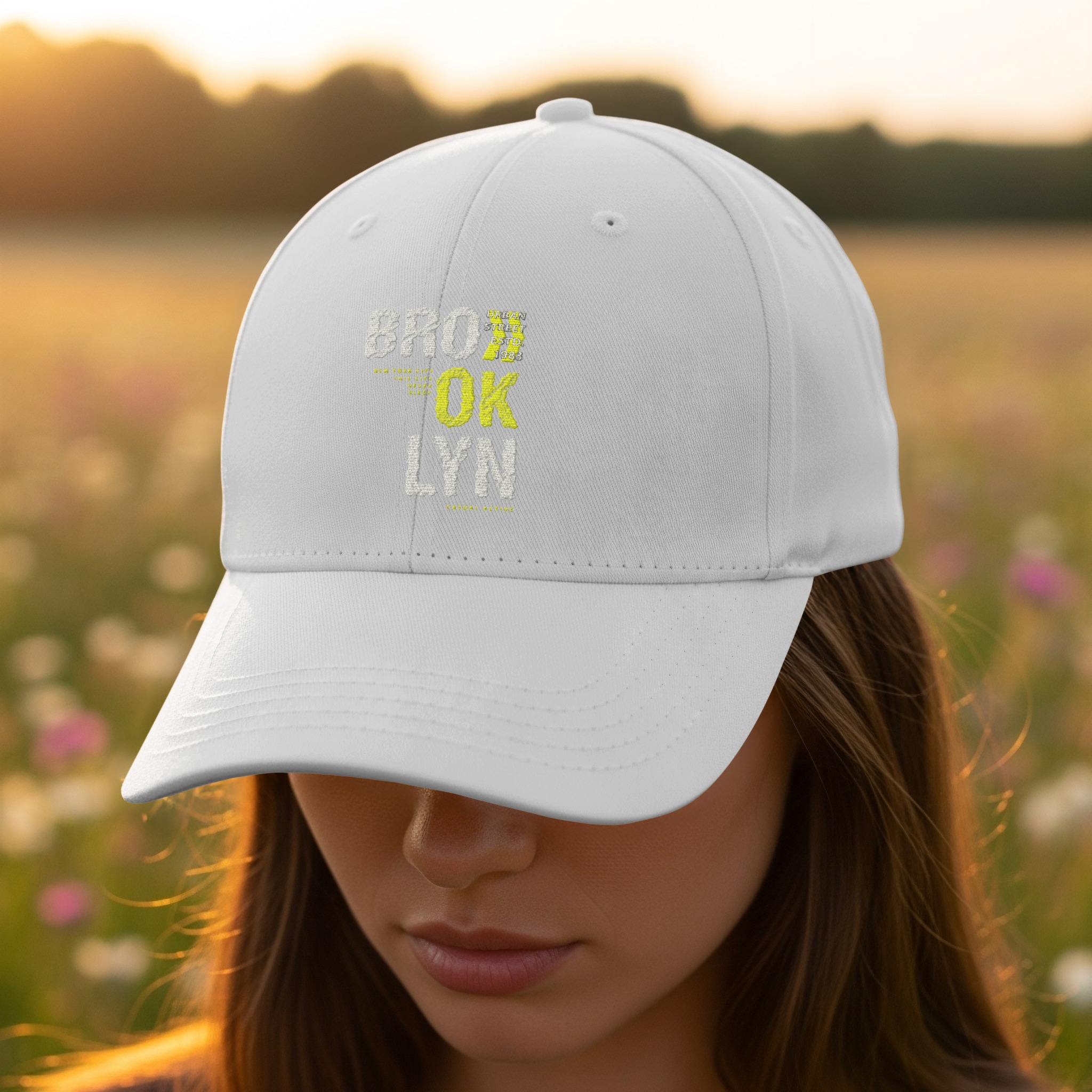 Vibrant Brooklyn Urban Street Hat - Image 2