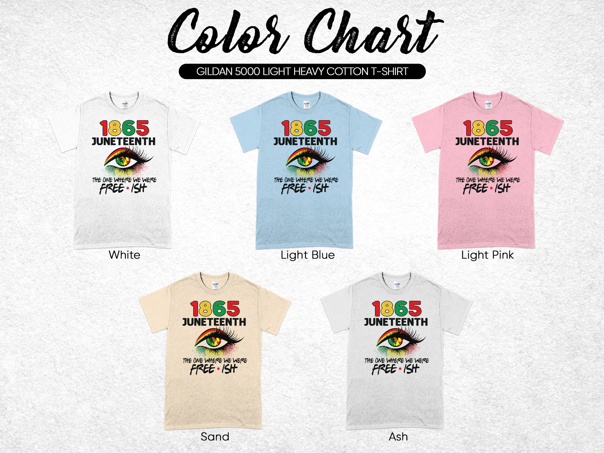 Juneteenth T-Shirt, 1865 Eye, Black History Month T-Shirt, Freedom Day T-Shirt, Juneteenth Celebration T-Shirt, Gift for Activist T-Shirt - Image 4