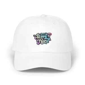 Gradient 'Work Hard' Motivational Hat | Stylish & Vibrant